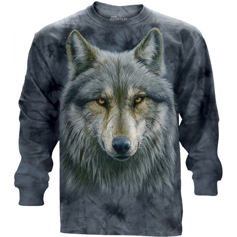 Warrior Wolf Long Sleeve Tee - clothingmonster.com