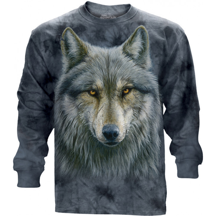 Warrior Wolf Long Sleeve Tee