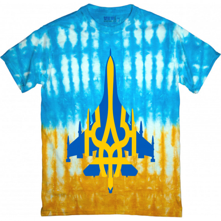 Warplane Tye-Die T-Shirt