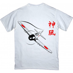 Kamikaze V2 T-Shirt with chest and back graphic print