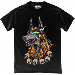 Anubis in Black T-Shirt