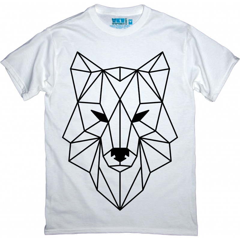 Geometric Wolf T-Shirt