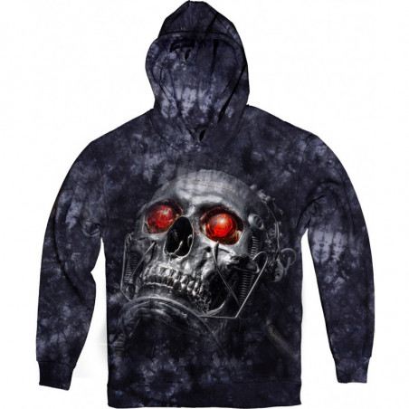 Cyber Skull Hoodie