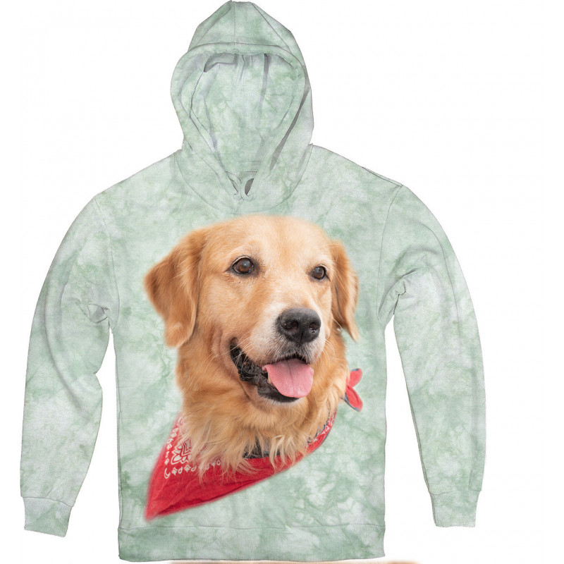 Cowboy Golden Retriever Hoodie