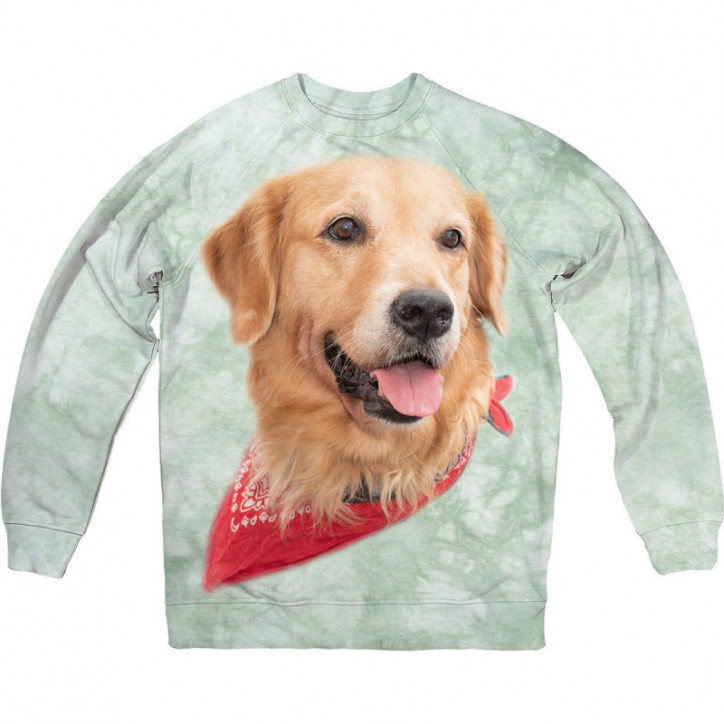 Cowboy Golden Retriever Sweatshirt