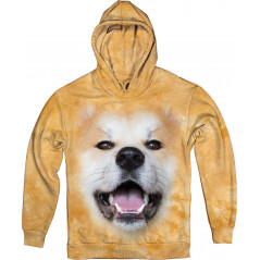 Akita Inu Dog Posing Hoodie