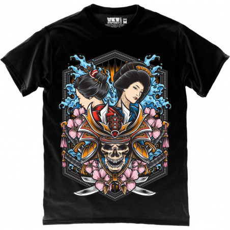 Geisha Skull T-Shirt