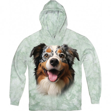 Australian Shepherd Smiling Hoodie