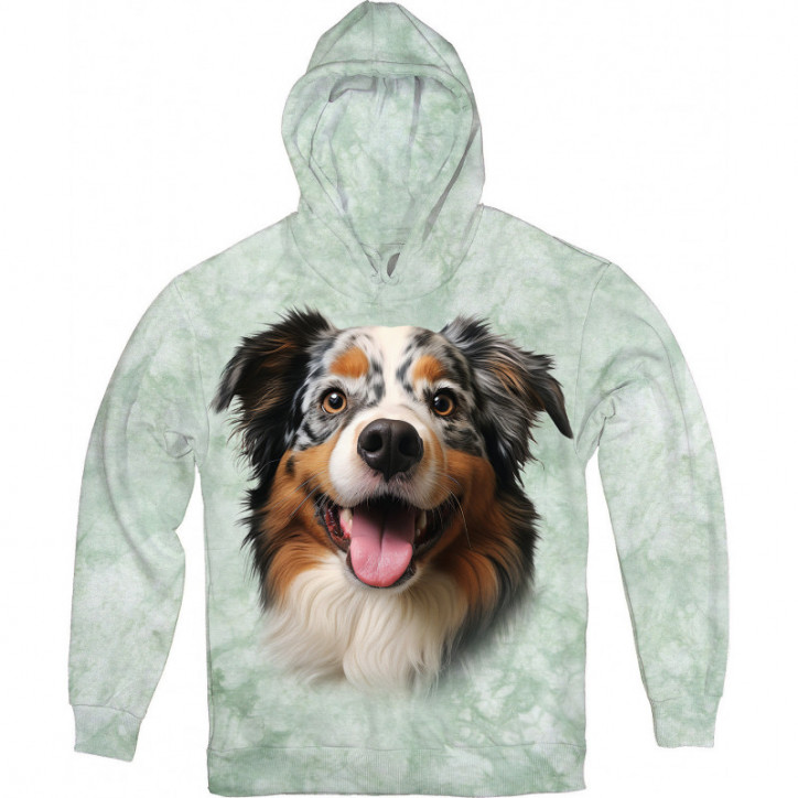 Australian Shepherd Smiling Hoodie