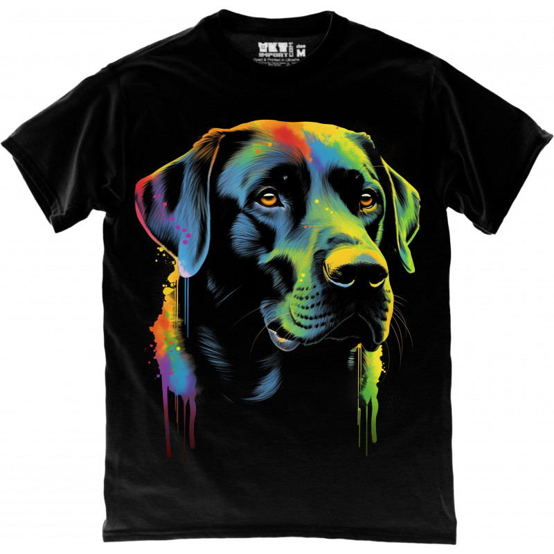 Rainbow Labrador T-Shirt