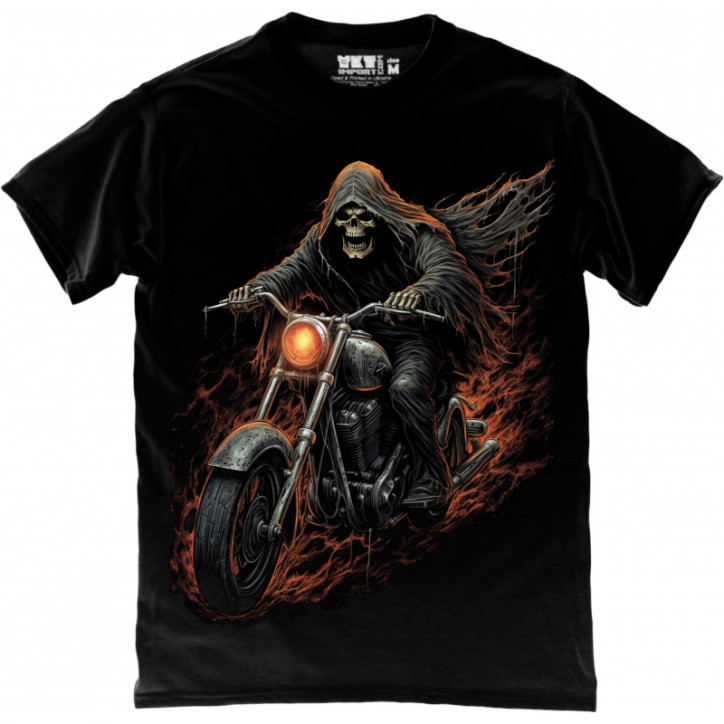 Grim Reaper Riding T-Shirt