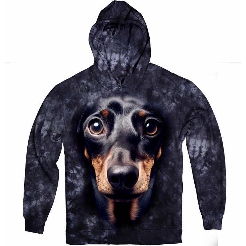 Dachshund Face Hoodie