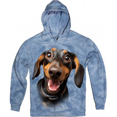 Happy Dachshund Hoodie