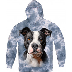 American Staffordshire Black Hoodie