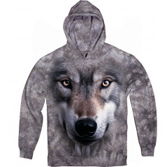 Wolf Face Hoodie