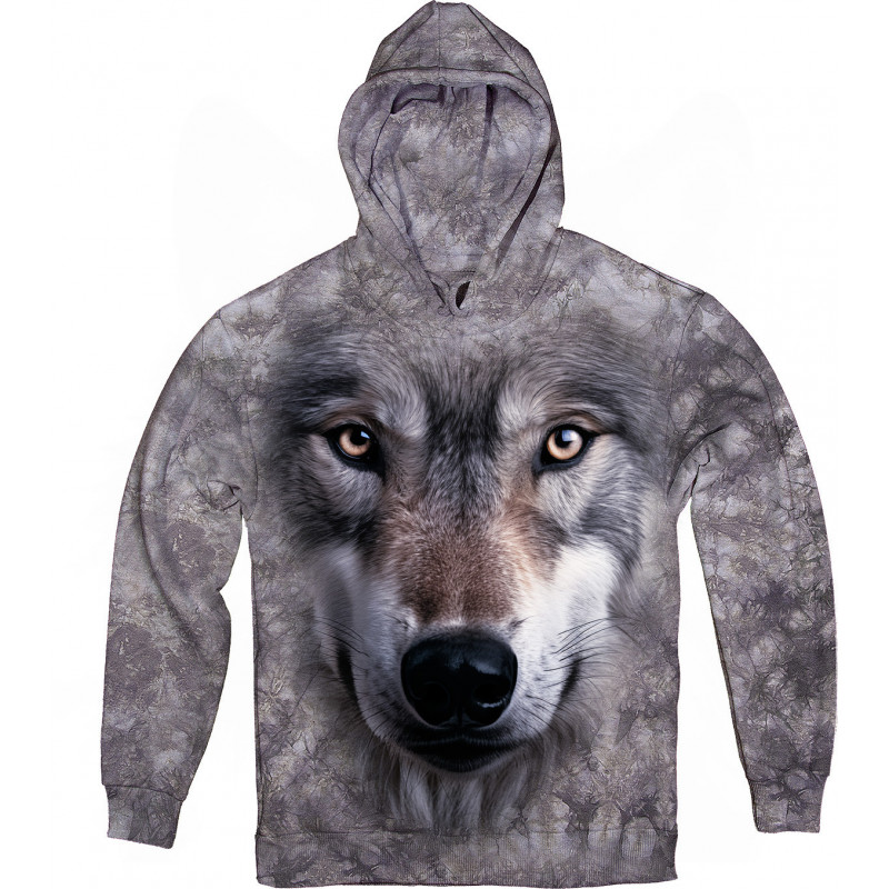 Wolf Face Hoodie