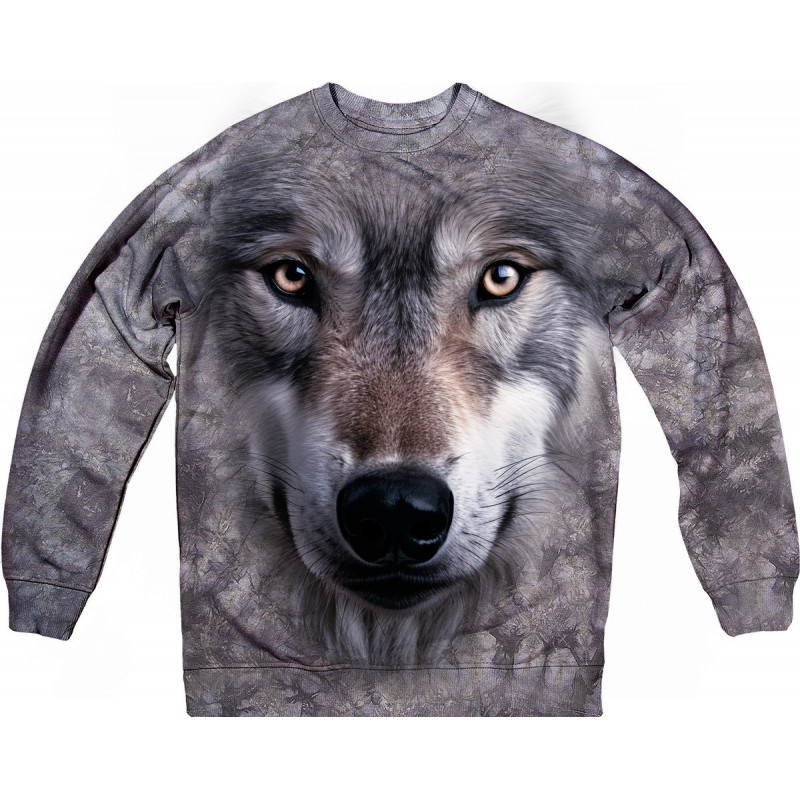 Wolf Face Sweatshirt