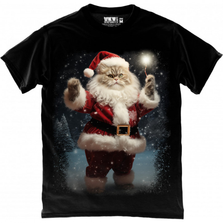 Santa Cat T-Shirt