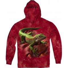 Green Lazard Hoodie