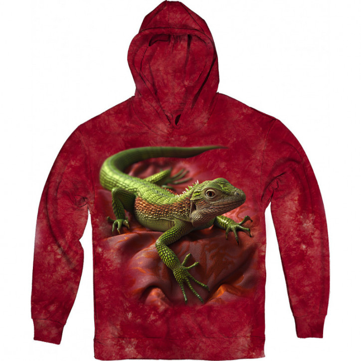 Green Lazard Hoodie