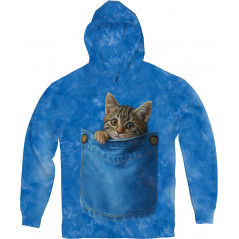 Cat in the Pocket Hoodie