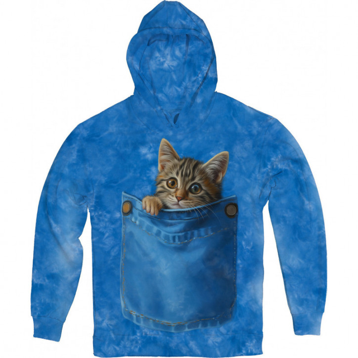 Cat in the Pocket Hoodie