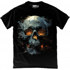 Fire Eyes Skull T-Shirt