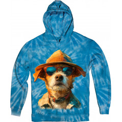 Dog on Holiday Hoodie