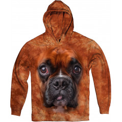 Boxer Face Hoodie