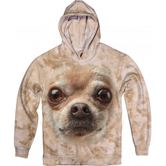 Chihuahua Face Hoodie