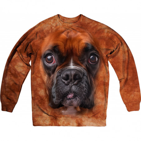 Boxer Face Sweatshirt