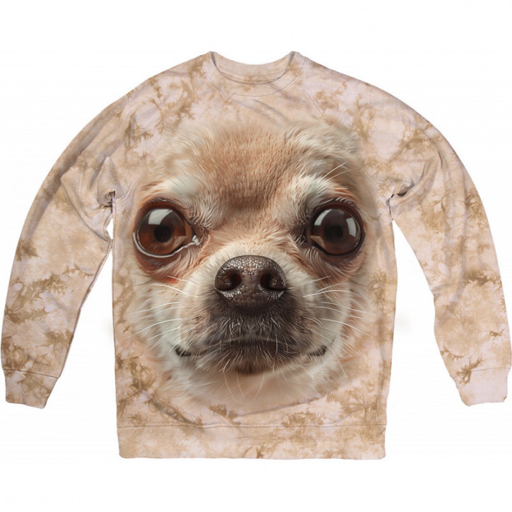 Chihuahua Face Sweatshirt