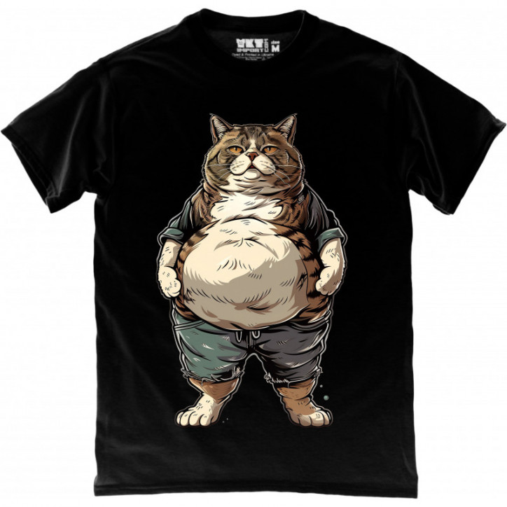 Cat with Belly T-Shirt