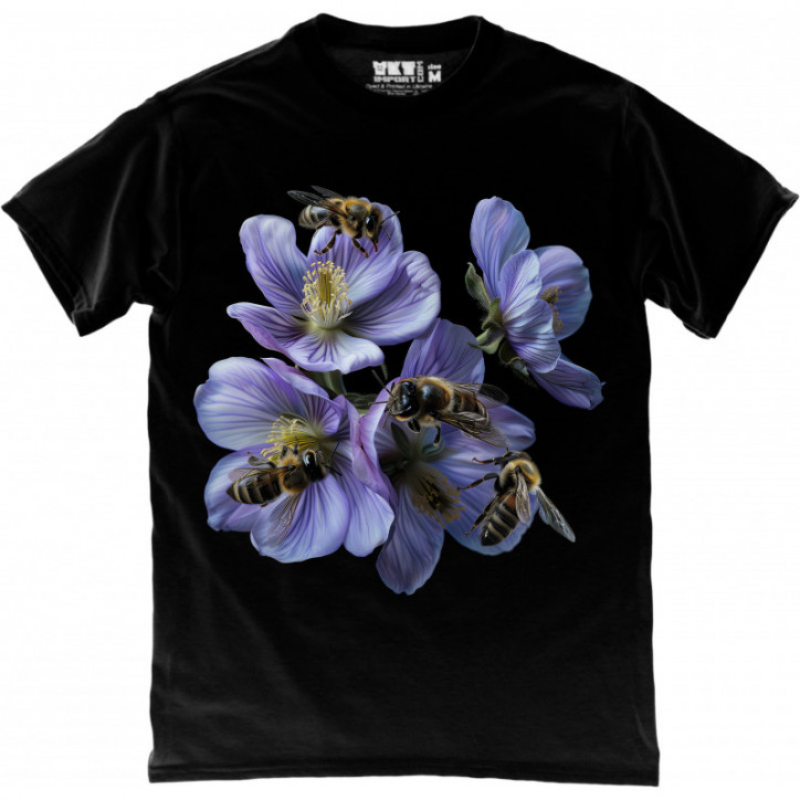 Bees and Flower T-Shirt