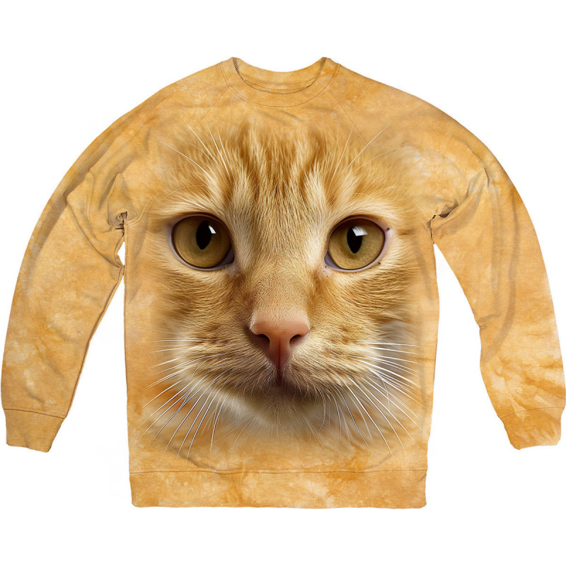 Cute Cat Face Sweatshirt