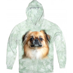 Dreaming Pekingese Face Hoodie