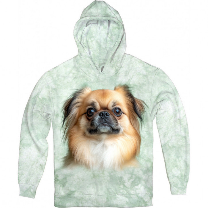 Dreaming Pekingese Face Hoodie