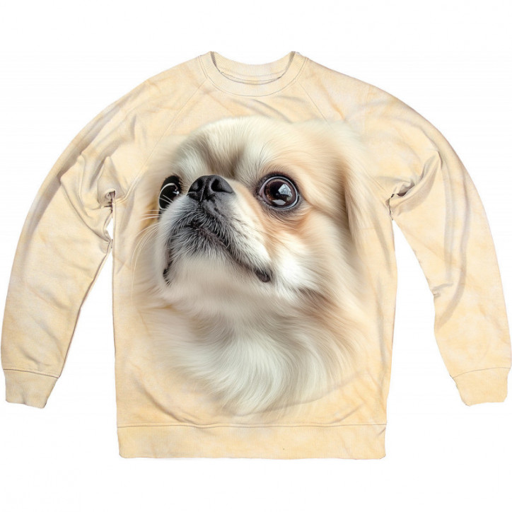 Pekingese Face Sweatshirt