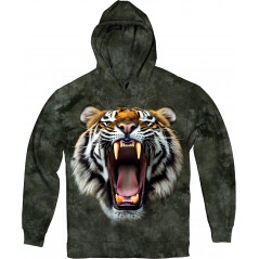 Roaring Fury – Fierce Tiger Hoodie