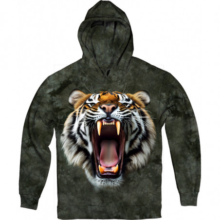 Roaring Fury – Fierce Tiger Hoodie