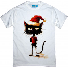 Sassy Claus Cat T-Shirt