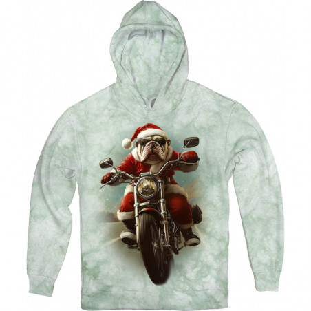 Santa Paws on Wheels Hoodie