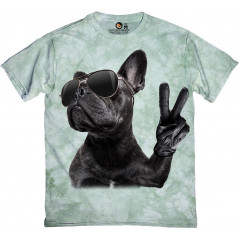 Bulldog Peace T-Shirt