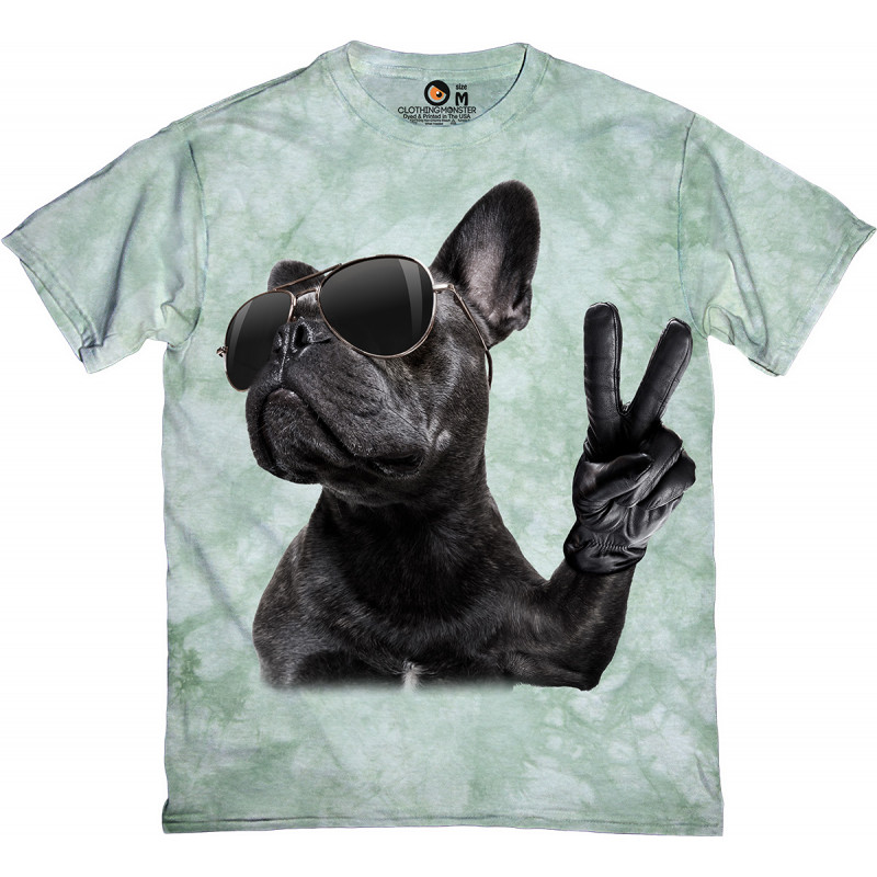 Bulldog Peace T-Shirt