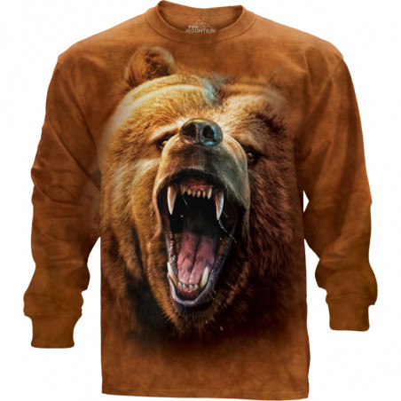 Grizzly Growl Long Sleeve Tee