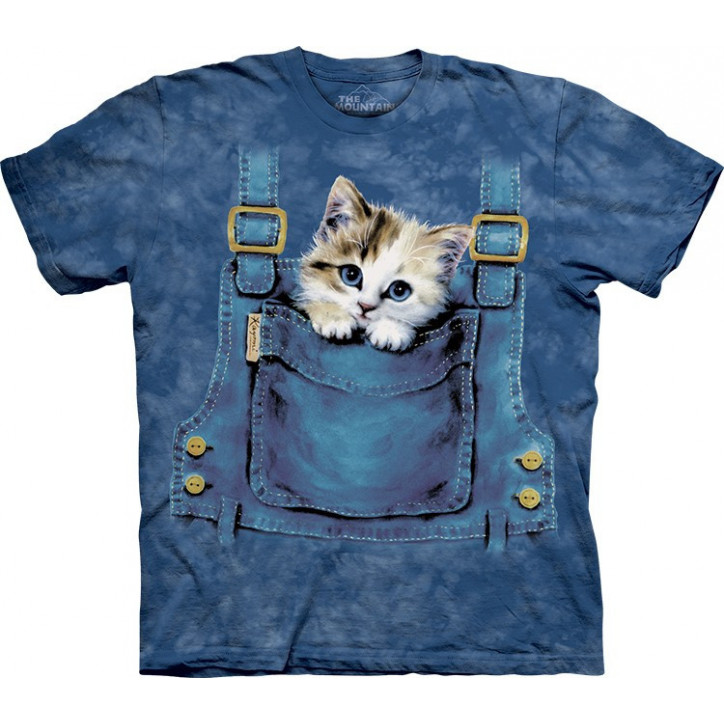 Kitty Overalls T-Shirt