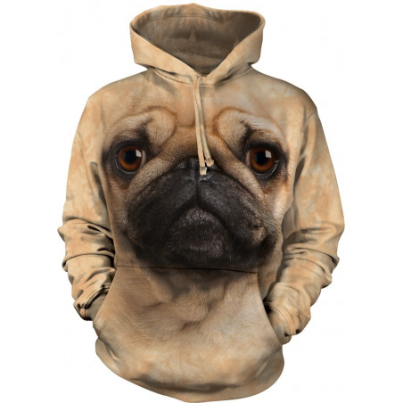 Pug Face Hoodie