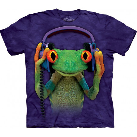 Frog DJ Peace T-Shirt