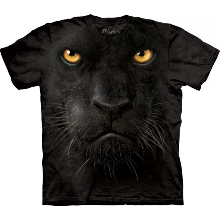 Black Panther Face T-Shirt