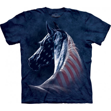 Patriotic Horse Head